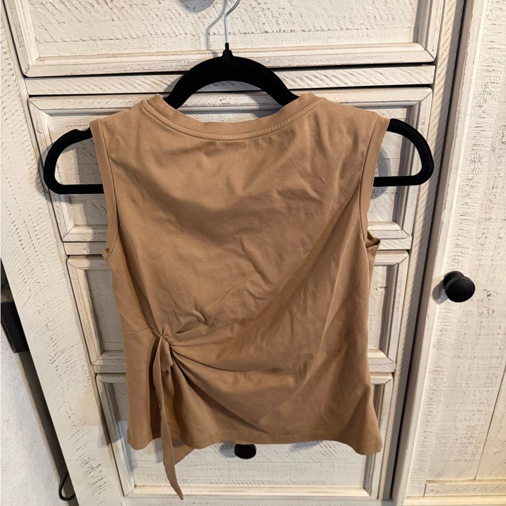 Moth Tan Sleeveless Tank Top